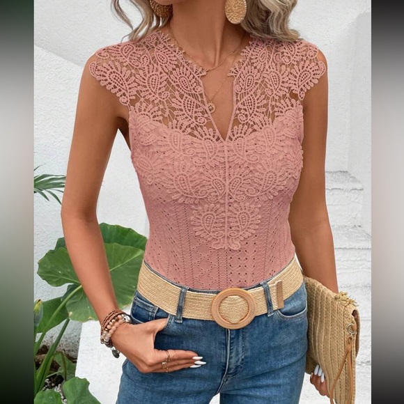 Boho lace bodysuit - Picture 10 of 16